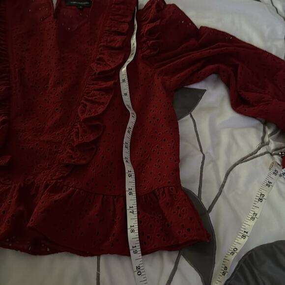 Robert Rodriguez | Laced Charlotte Top Size 4 - Picture 12 of 16